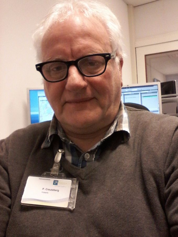 Tijdens de dienst op Hap Zeist